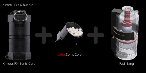 Paintball Grenade Kimera JR 4.0 Ultra Sonic Core Airsoft 